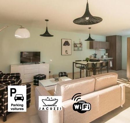 Appartamento Côté Jardin avec Jacuzzi Privatif et parking privé Sarlat Esterno foto